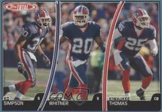 Kiwaukee Thomas, Ko Simpson, Donte Whitner