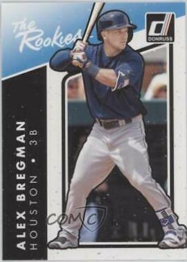 Alex Bregman #TR-13 Baseball Cards 2017 Panini Donruss the Rookies