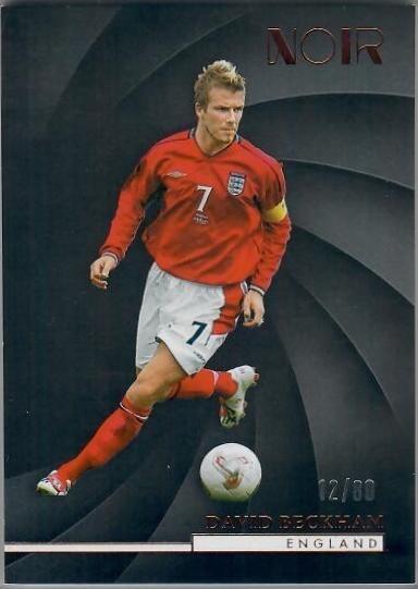 David Beckham #96 2024 Panini Noir Soccer