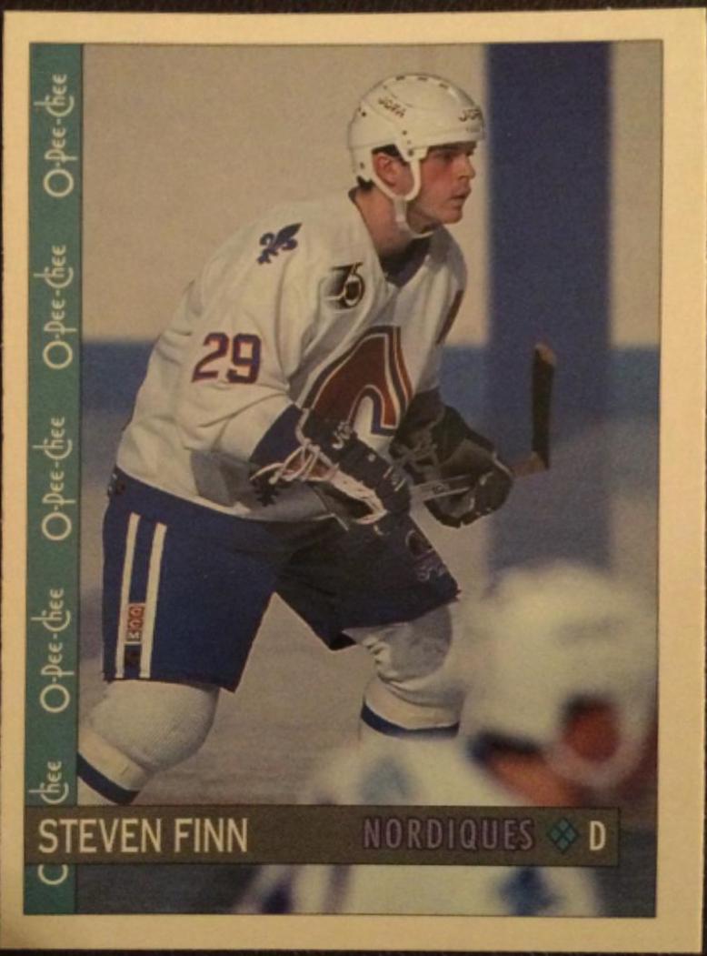 Steven Finn #7 Hockey Cards 1992 O-Pee-Chee