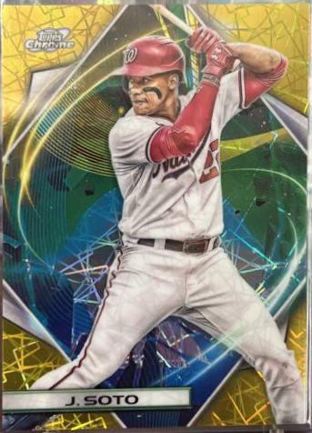 Juan Soto [Gold Interstellar Refractor] #128