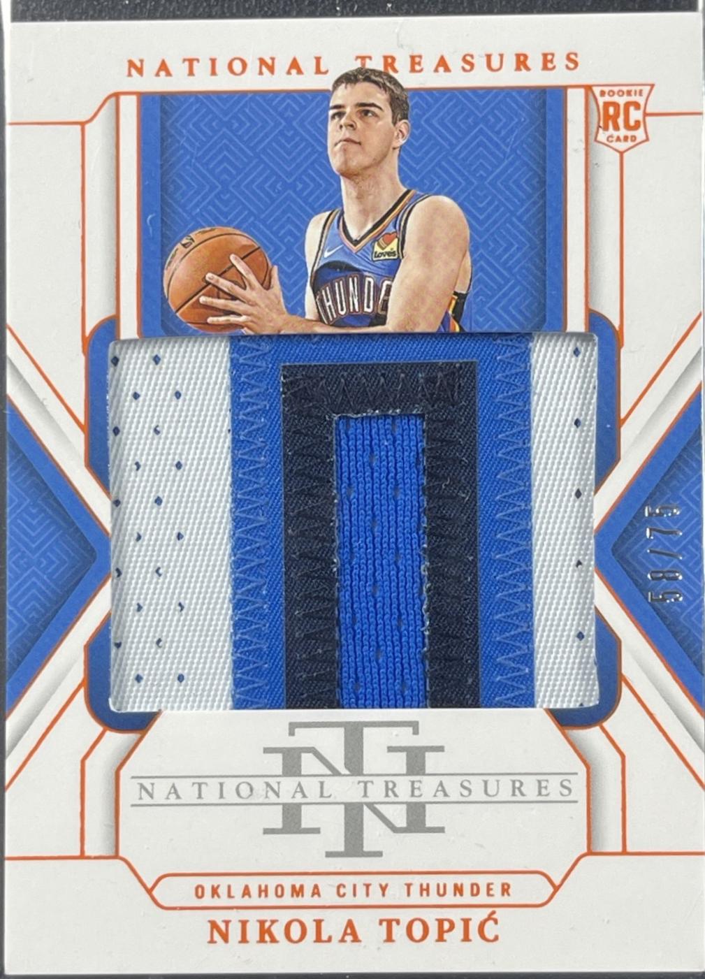 Nikola Topic [Orange Rookie Patch] #157