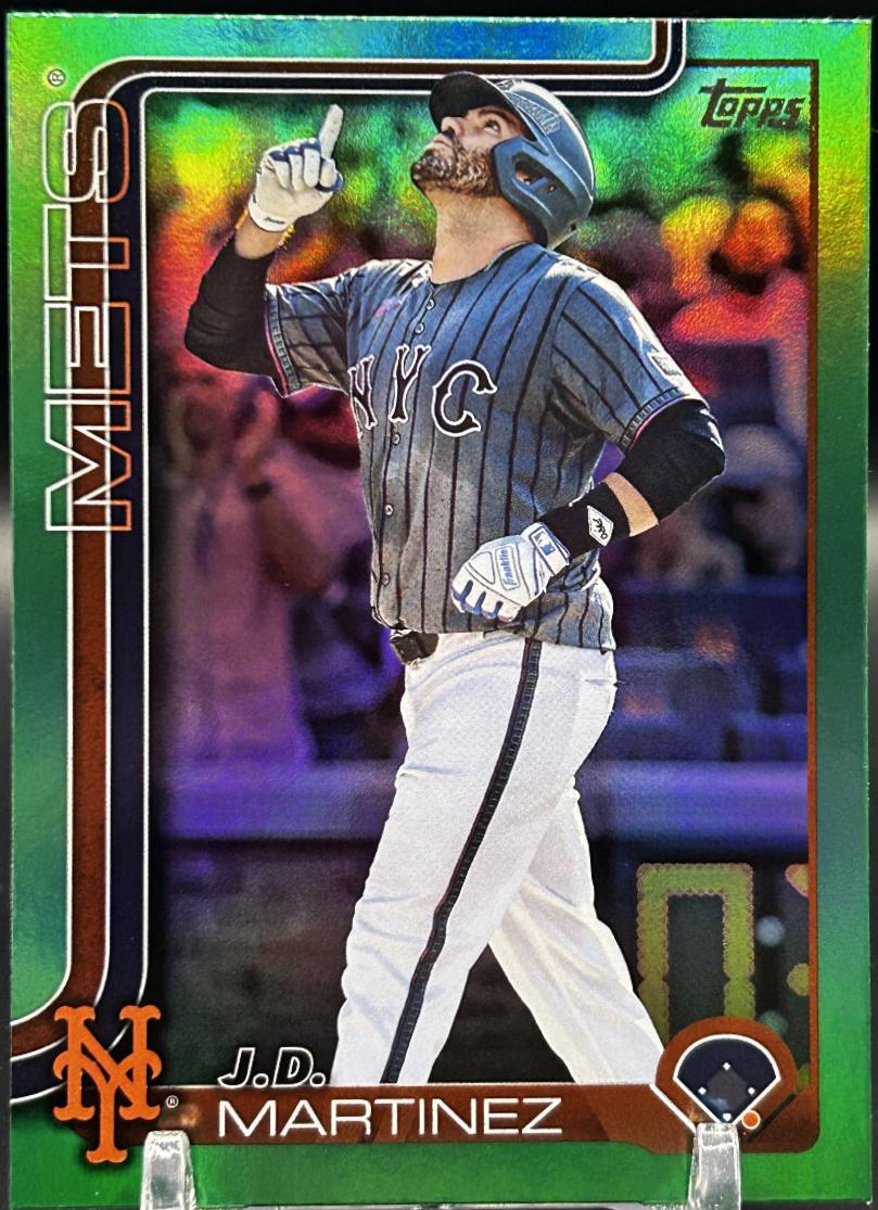 J.D. Martinez [Green Holo Foil] #549