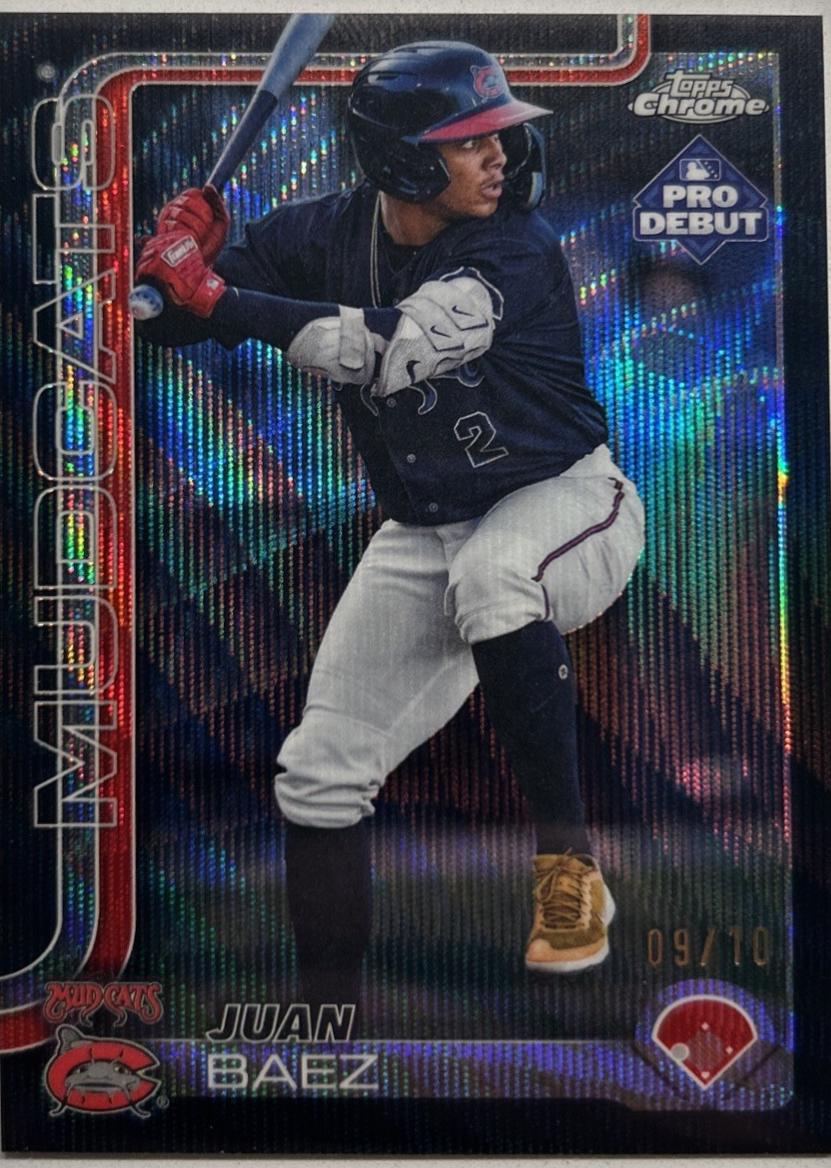 Juan Baez [Black Wave Refractor] #PDC-91