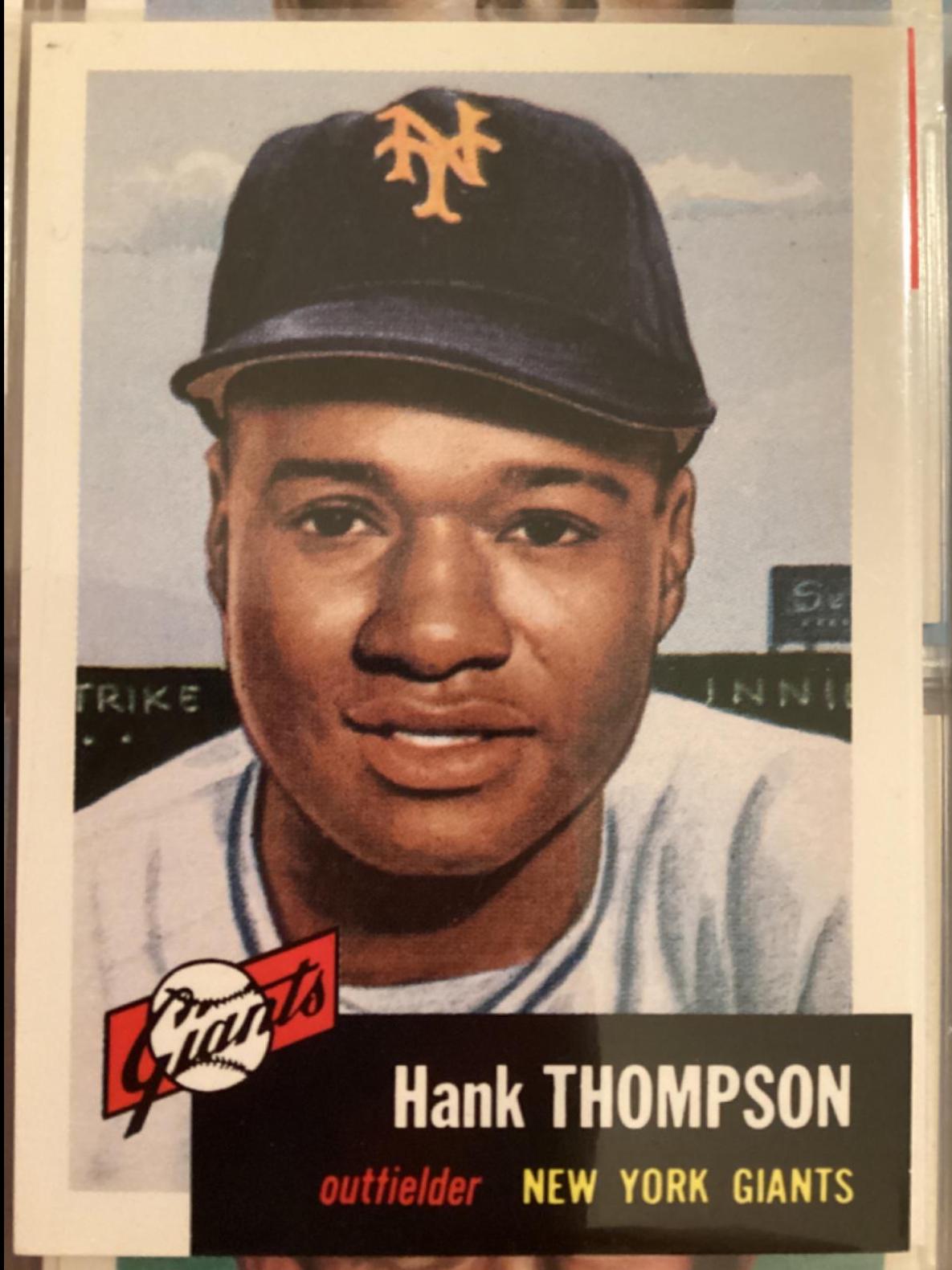 Hank Thompson #20 Baseball Cards 1991 Topps Archives 1953