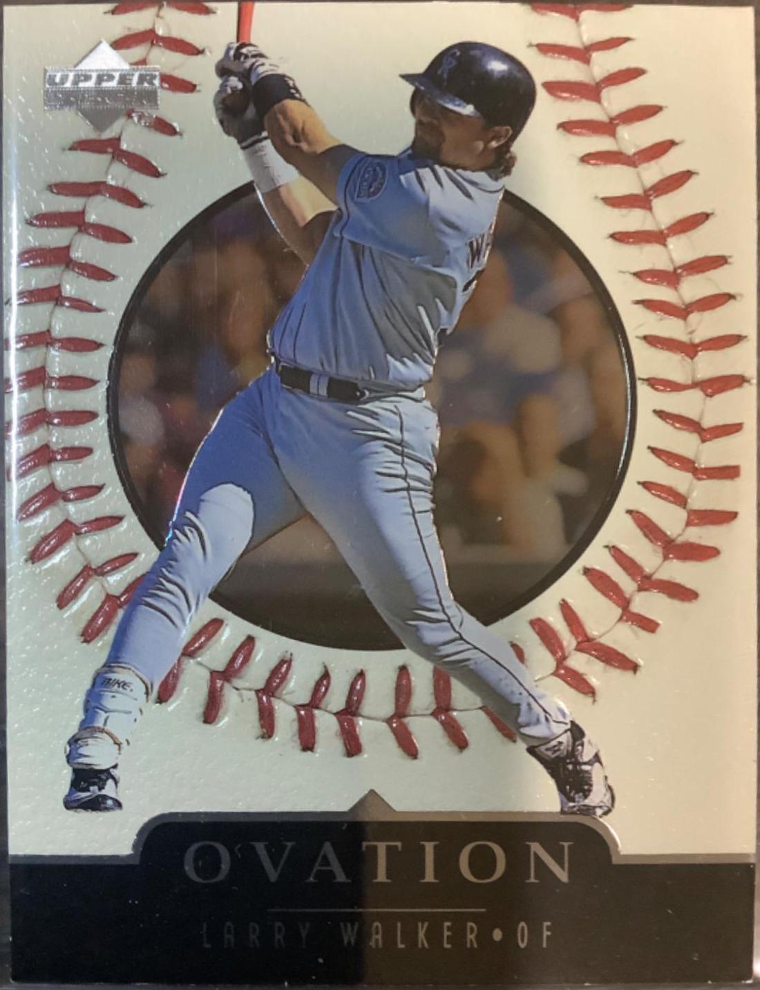 Larry Walker #5 Baseball Cards 1999 Upper Deck Ovation