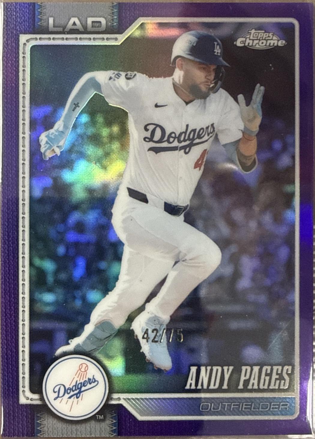 2026 Andy Pages [Purple Refractor] #10