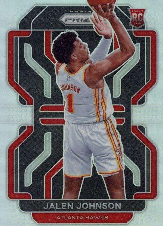 【PSA10 】ジェイレン・ジョンソン　RC PRIZM 直筆サイン　ルーキー Jalen Johnson [Silver Prizm] #305 Prices [Rookie] | 2021 Panini