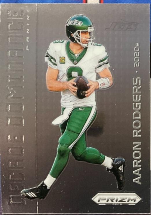 Aaron Rodgers #1 Football Cards 2024 Panini Prizm Deca Decade Dominance