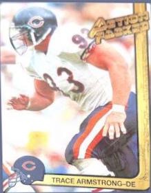 Trace Armstrong #22 Football Cards 1991 Action Packed