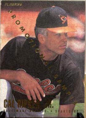 cal ripken jr #20 Baseball Cards 1996 Fleer Promo