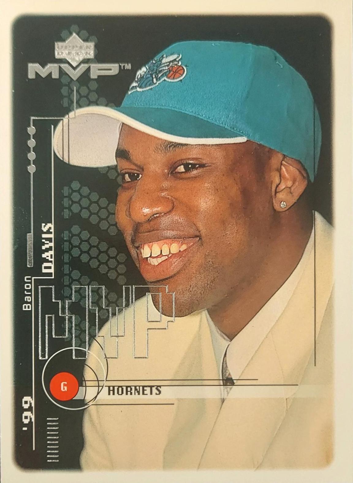 Baron Davis #211 Basketball Cards 1999 Upper Deck MVP