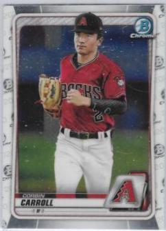 Corbin Carroll #BCP-222 Baseball Cards 2020 Bowman Chrome Prospects