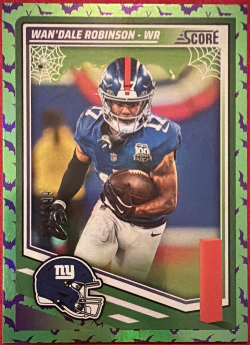 Wan'Dale Robinson [Bats] #166 Prices | 2025 Panini Score | Football Cards