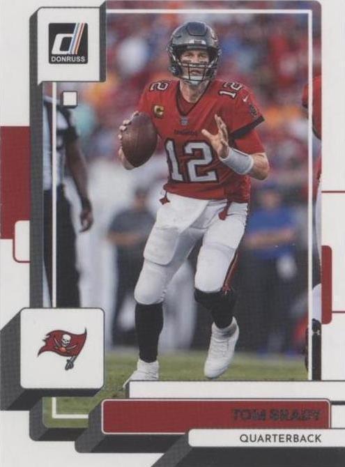 Tom Brady #255 Football Cards 2022 Panini Donruss