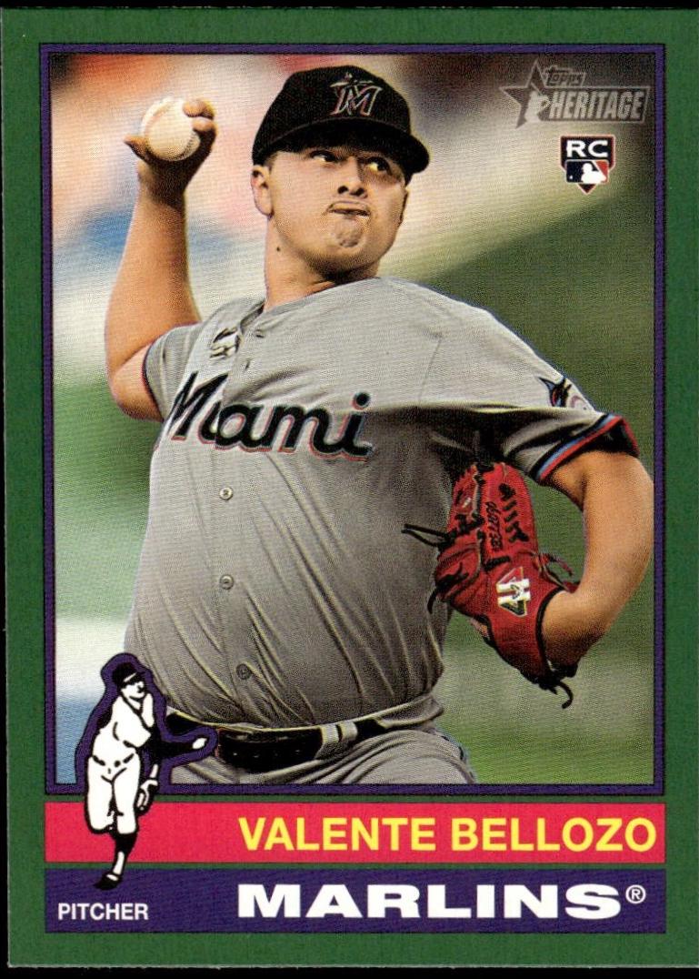 Valente Bellozo [Green Chrome Variation] #216