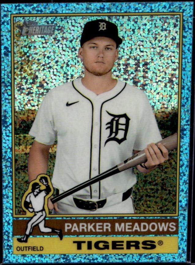 Parker Meadows #483 2025 Topps Heritage Baseball