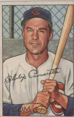 Phil Cavarretta #126 1952 Bowman Baseball