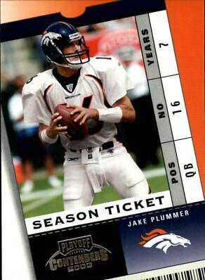 Jake Plummer #39 Football Cards 2003 Playoff Contenders