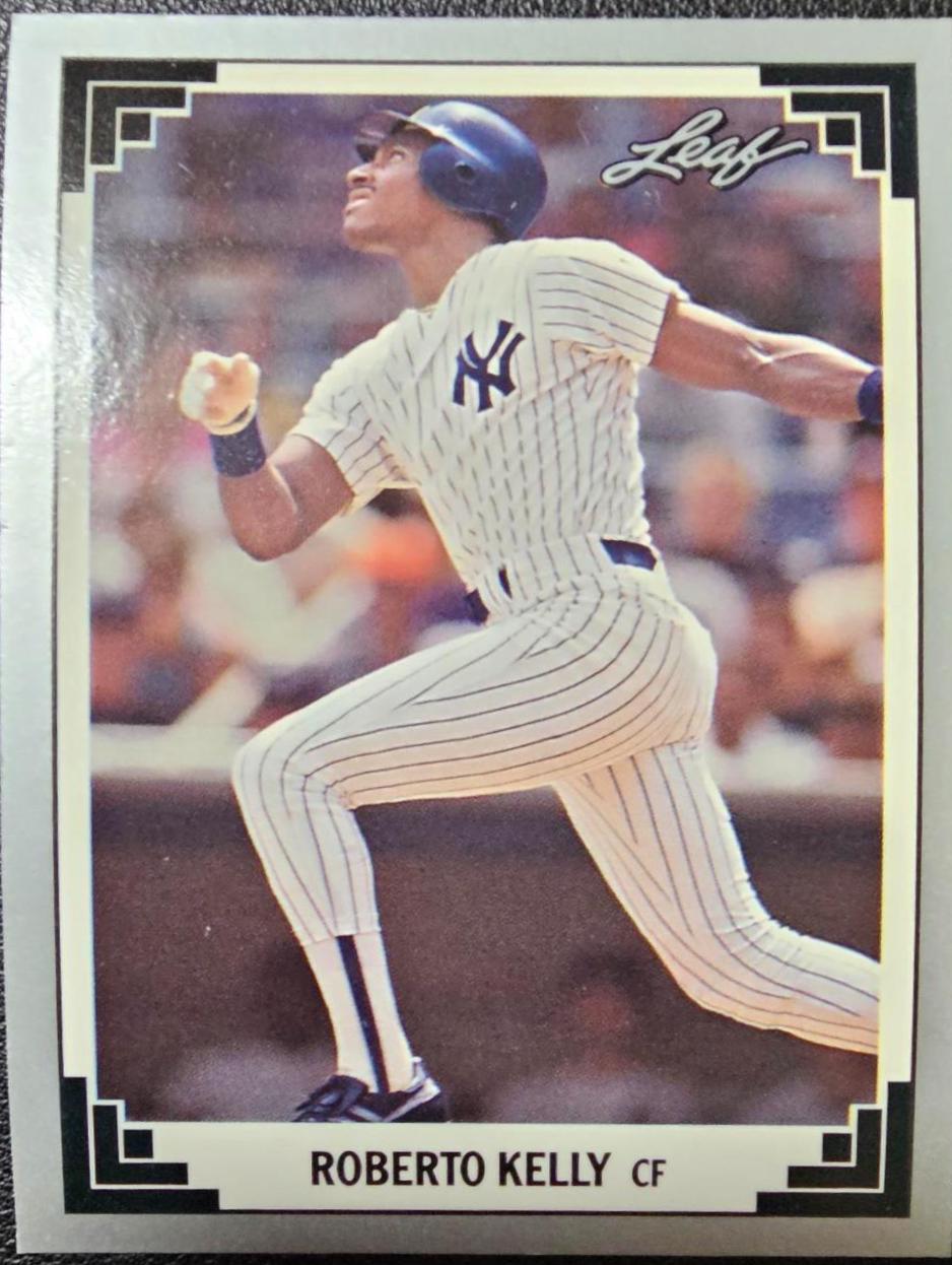 Roberto Kelly #38 Baseball Cards 1991 Leaf