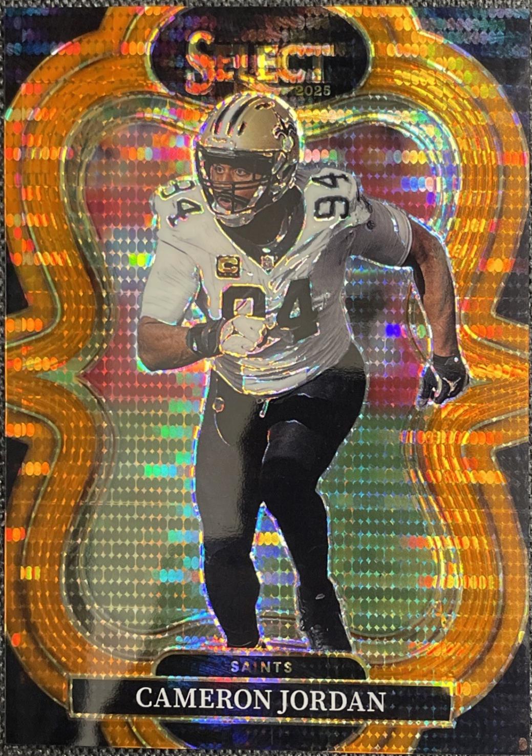 Cameron Jordan #342 2025 Panini Select Football