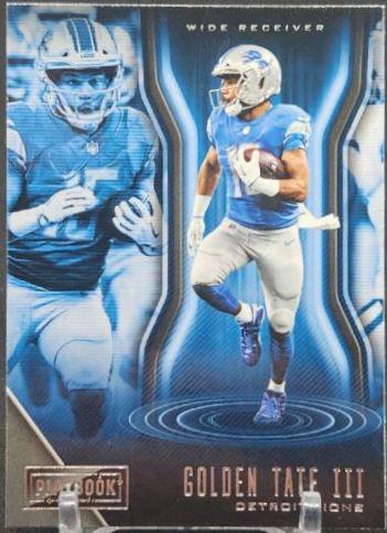 Golden Tate III #68 Football Cards 2018 Panini Playbook