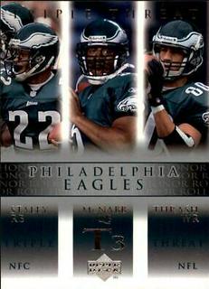 Duce Staley, Donovan McNabb, James Thrash