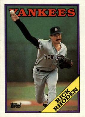 Rick Rhoden #185 Baseball Cards 1988 Topps