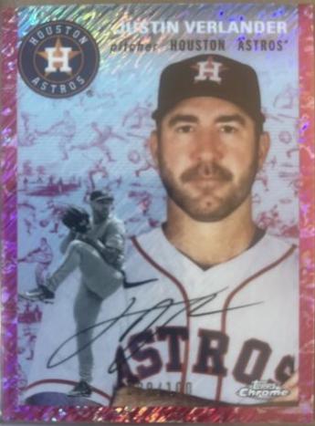 Justin Verlander [Blue Shimmer] #253