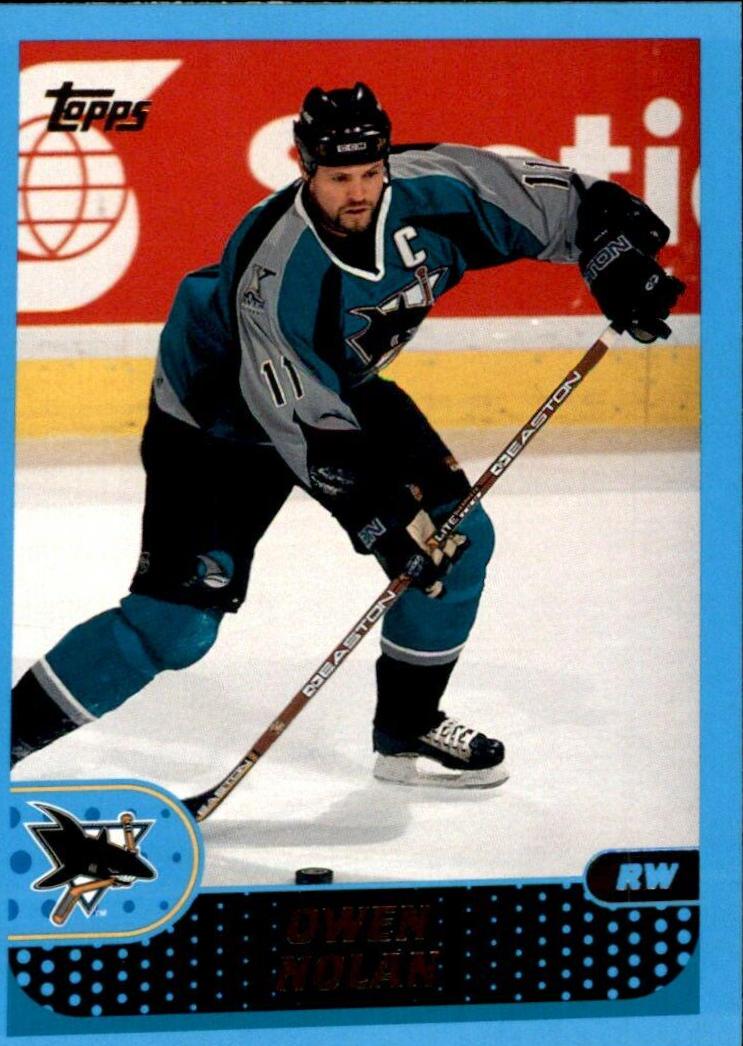 Owen Nolan #30 2001-02 Topps Hockey