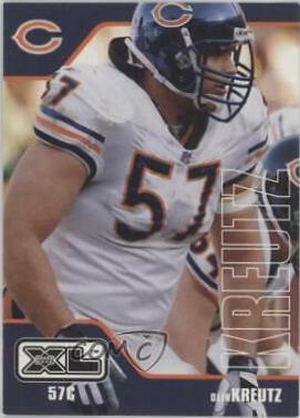 Olin Kreutz #96 2002 Upper Deck XL Football