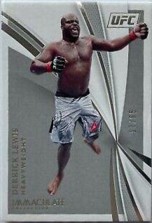 Derrick Lewis #30 Ufc Cards 2021 Panini Immaculate UFC