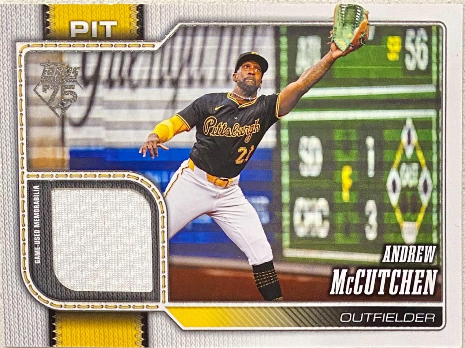 Andrew McCutchen #131 2026 Topps Baseball Real One Relics