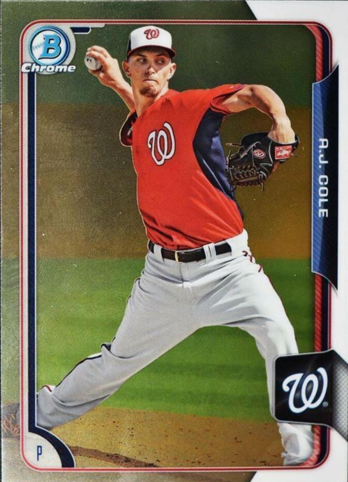 A.J. Cole #BCP8 Baseball Cards 2005 Bowman Chrome Prospects