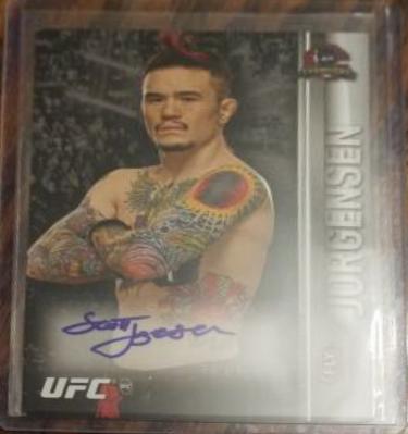 Scott Jorgensen #FA-SJ Ufc Cards 2015 Topps UFC Champions Autographs