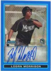 Logan Morrison [Blue Refractor Autograph] #BCP112 Baseball Cards 2009 Bowman Chrome Prospects Prices