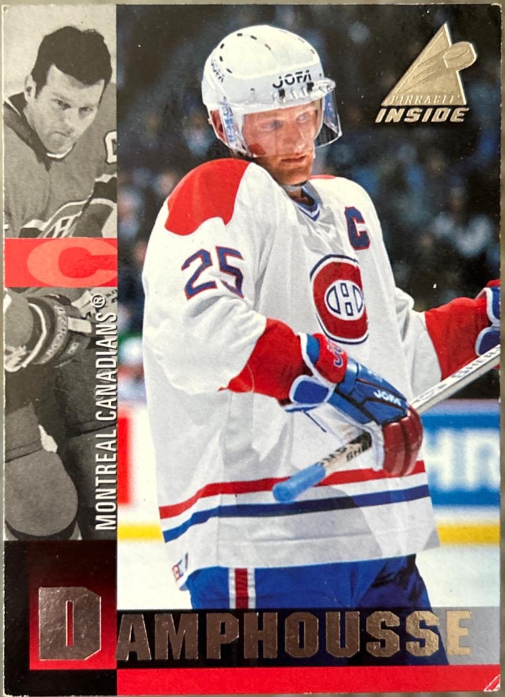 Vincent Damphoisse #36 Hockey Cards 1997 Pinnacle Inside
