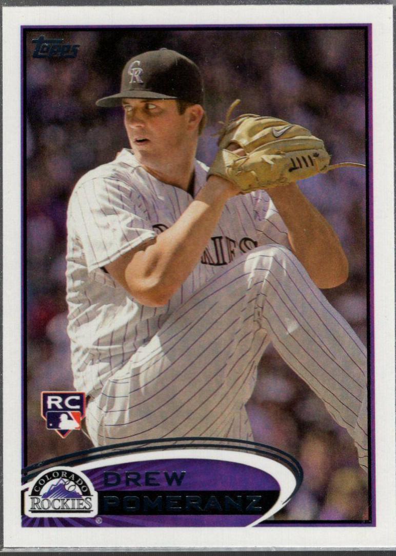 Drew Pomeranz #42 Baseball Cards 2012 Topps
