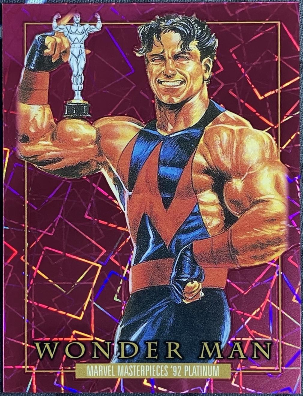 Wonder Man Pink Lasers