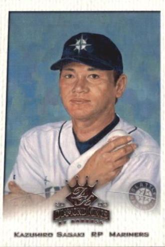 Kazuhiro Sasaki #28 Baseball Cards 2002 Donruss Diamond Kings