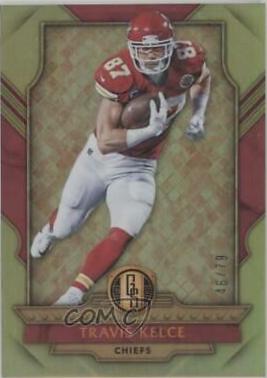 Travis Kelce #53 2017 Panini Gold Standard Football