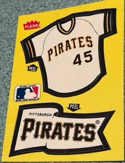 Pirates “Jersey, Pennant Sticker”