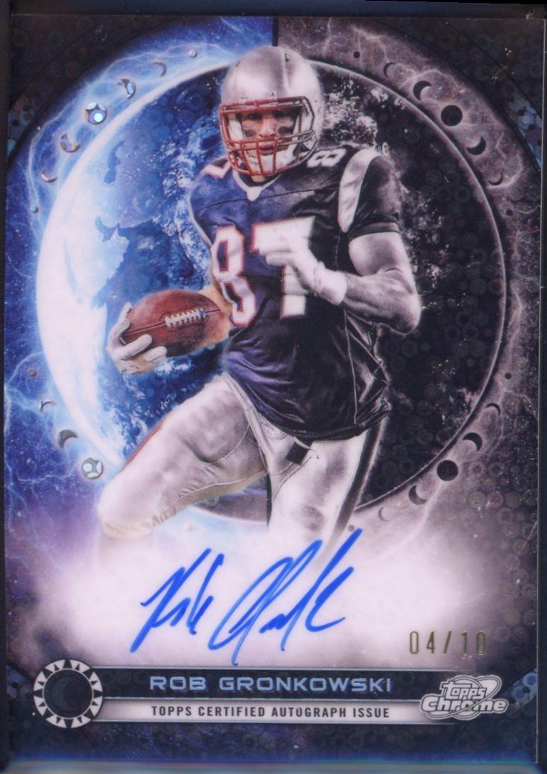 Rob Gronkowski [Black Eclipse Refractor] #EQA-RG