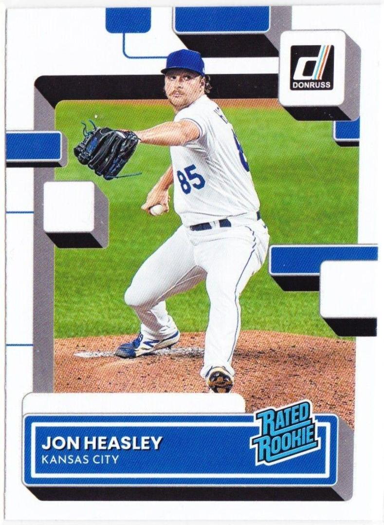 Jon Heasley #65 Baseball Cards 2022 Panini Donruss