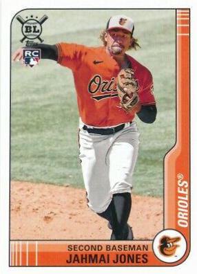 Jahmai Jones #5 Baseball Cards 2021 Topps Big League