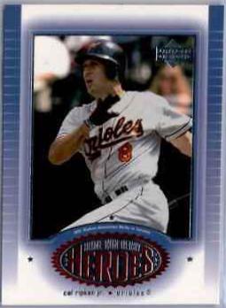 Cal Ripken Jr #HD4 Baseball Cards 2001 Upper Deck Home Run Derby Heroes