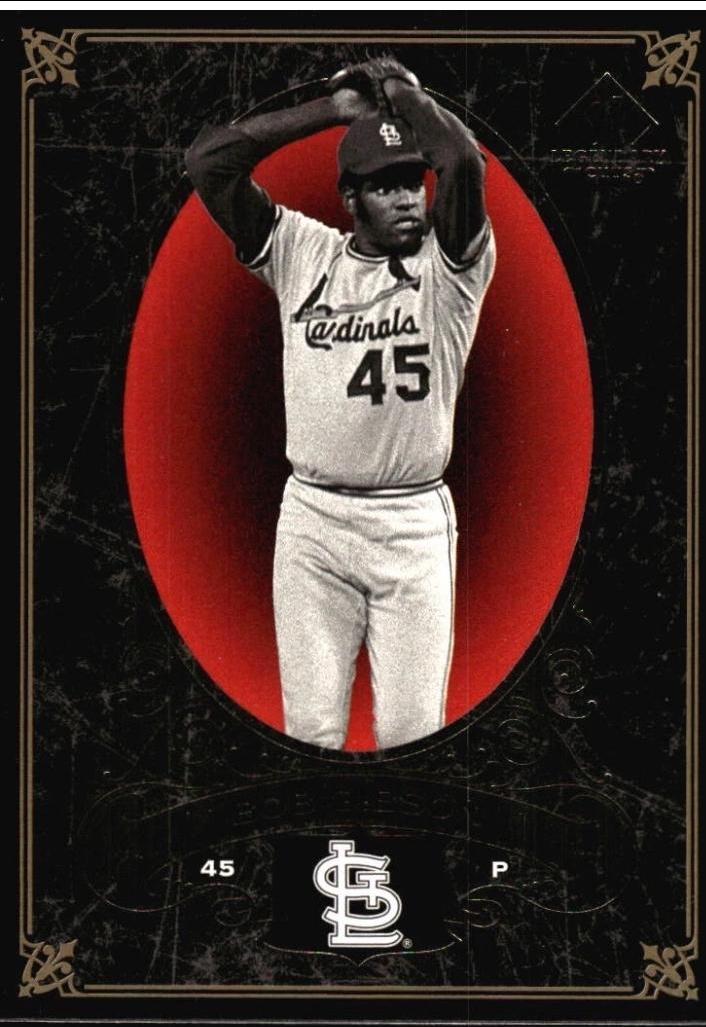 Bob Gibson #92 Baseball Cards 2007 SP Legendary Cuts