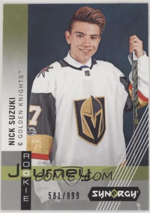 Nick Suzuki #RP-12 Hockey Cards 2019 Upper Deck Synergy