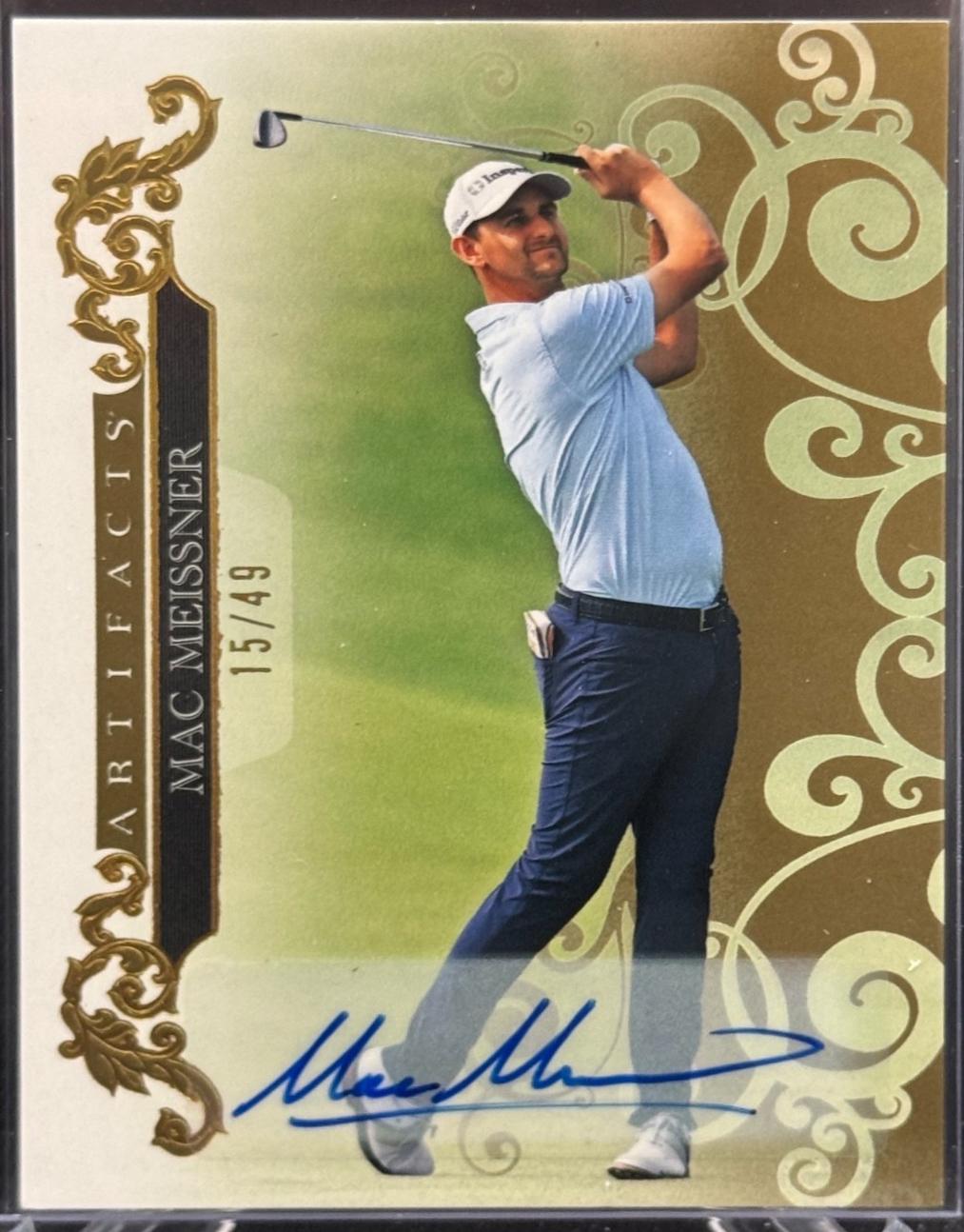 Mac Meissner #13 2026 Upper Deck Artifacts Golf