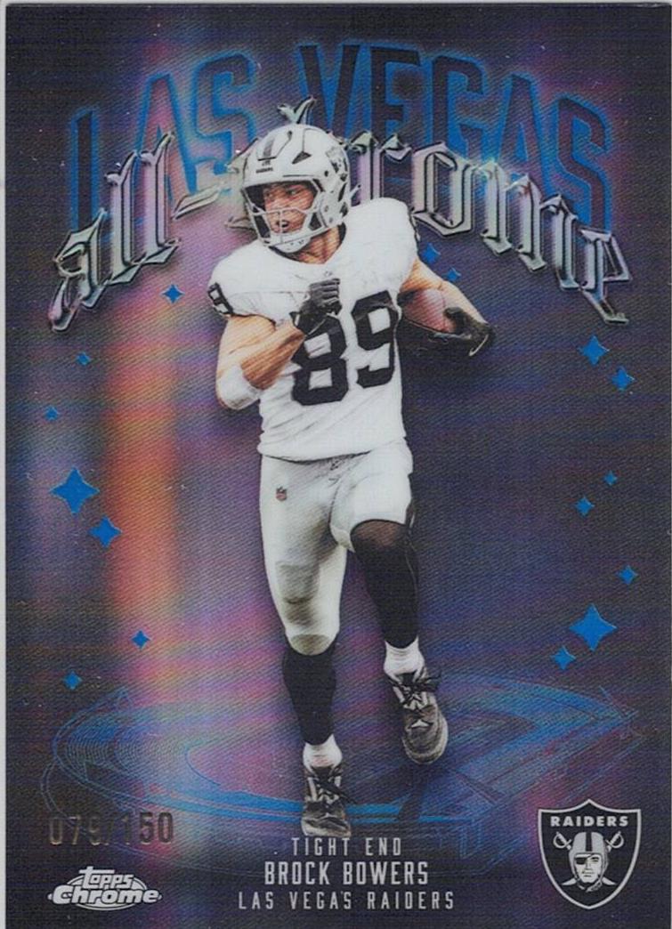 Brock Bowers [Blue Refractor] #ACT-10